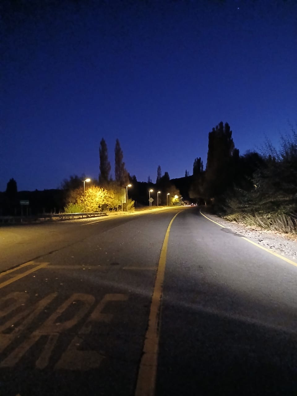 Solar Street Lighting in Lonquimay, Chile: Dark Sky Friendly with Zero Blue Light