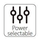 LED HIGH BAY Power selectable